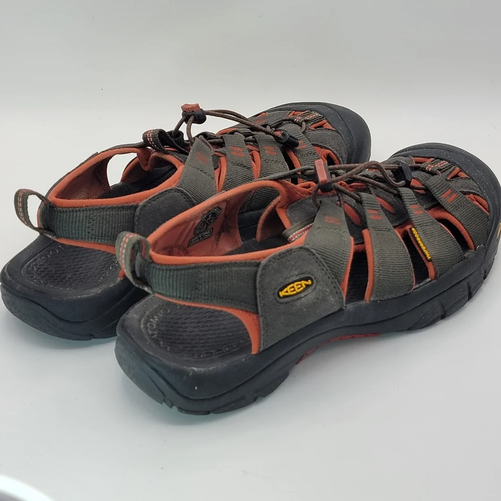 KEEN Men's Outdoor Sandals - Gray and Orange SIZE‎ 13  #1744
